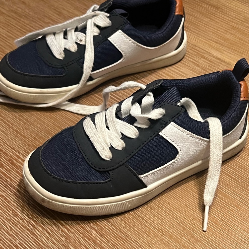 Gap Kids Navy and White Sneakers